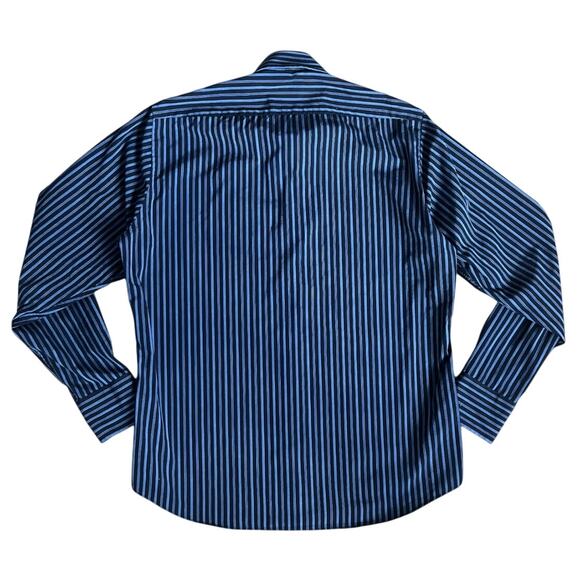 Hugo Boss Shirt in Blue/Black | Size 15.5 (34/35) - Picture 2 of 7